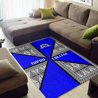 Tonga Tupou College Area Rug - Tongan Patterns - LT20 Red - Polynesian Pride