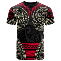Polynesian Maori T Shirt Patterns Unisex Black - Polynesian Pride