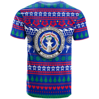 Northern Mariana Islands Christmas T Shirt Ugly Christmas LT12 - Polynesian Pride