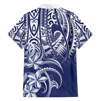 Polynesian Pride Hawaiian Shirt Polynesia Tribal Royal Blue LT14 - Polynesian Pride