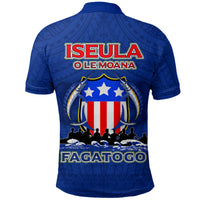 American Samoa Polo Shirt Iseula o le Moana of Fagatogo Pride Navy Color LT03