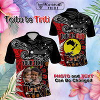 Aotearoa and Australia Toitu Te Tiriti Polo Shirt Honour the Treaty - Te Tiriti Is Us