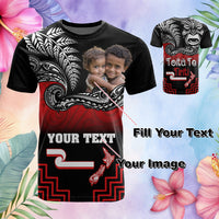 Custom Photo Aotearoa Toitu Te Tiriti T Shirt New Zealand Honour the Treaty - Fight Together CTM03 - Polynesian Pride
