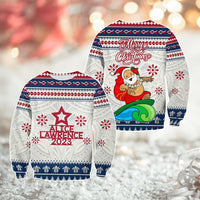 Custom Polynesian Sweatshirt Family Names Xmas Tree CTM05 - Polynesian Pride