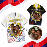 Custom Photo Philippines Independence Day Hawaiian Shirt Maligayang Araw ng Kalayaan Barong Patterns CTM05 Multicolor - Polynesian Pride