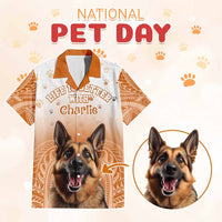 Custom Pet Photo Life Is Better With - National Pet Day Hawaiian Shirt Polynesian Pattern CTM05 Multicolor - Polynesian Pride