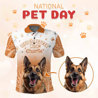 Custom Pet Photo Life Is Better With - National Pet Day Polo Shirt Polynesian Pattern Dog Cat Lover CTM05 Multicolor - Polynesian Pride