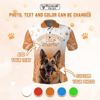 Custom Pet Photo Life Is Better With - National Pet Day Polo Shirt Polynesian Pattern Dog Cat Lover CTM05 - Polynesian Pride
