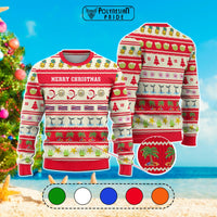 Custom Polynesian Countries Knitted Sweatshirt Funny Beach Style CTM05 Multicolor - Polynesian Pride
