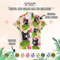 Custom Photo Funny Pet Face - National Pet Day Hawaiian Shirt Polynesian Pattern CTM05 - Polynesian Pride