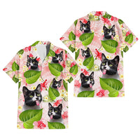 Custom Photo Funny Pet Face - National Pet Day Hawaiian Shirt Polynesian Pattern CTM05 - Polynesian Pride