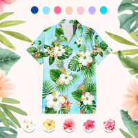 Custom Hawaii Islands Flowers Hawaiian Shirt Polynesian Tribal CTM05 Multicolor - Polynesian Pride