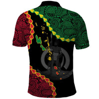 Vanuatu Independence Anniversary Custom Photo Personalized Polo Shirt Long God Yumi Stanap CTM09 - Polynesian Pride