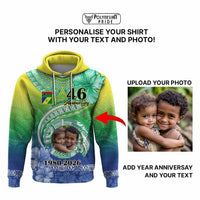Custom Photo Malampa Province Hoodie Vanuatu Yumi Indipendens Dei CTM09 - Polynesian Pride