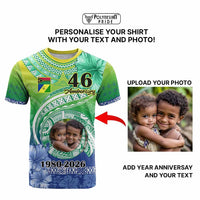 Custom Photo Malampa Province T Shirt Vanuatu Yumi Indipendens Dei CTM09 - Polynesian Pride