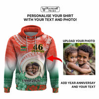 Custom Photo Penama Province Hoodie Vanuatu Yumi Indipendens Dei