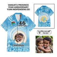 Custom Photo Sanma Province Hawaiian Shirt Vanuatu Yumi Indipendens Dei CTM09 Multicolor - Polynesian Pride