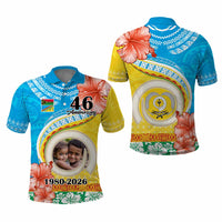 Custom Photo Torba Province Polo Shirt Vanuatu Yumi Indipendens Dei
