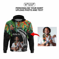 Custom Photo Polynesian Tribal Tattoo with Tropical Vibe Hoodie CTM09 - Polynesian Pride