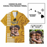 Custom Island of Hawaii Hawaiian Shirt Kakau Mixed Polynesian Tribal CTM09 Multicolor - Polynesian Pride