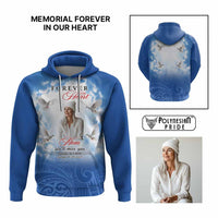 Custom Photo Memorial Forever in our Heart Hoodie Mixed Polynesian Pattern CTM09 Multicolor - Polynesian Pride