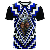 Custom Photo New Zealand Maori Patikitiki Taniko Motifs T Shirt
