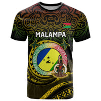 Custom Vanuatu Provinces T Shirt Coat Of Arms Mix Flag - Polynesian Pride