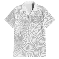 Personalised Tonga White Sunday Hawaiian Shirt Tropical LT9 - Polynesian Pride