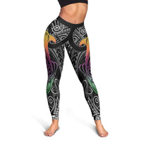 Polynesia Butterfly Tribal Tattoo Leggings - Polynesian Pattern LT05 - Polynesian Pride