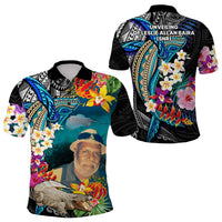 CUSTOMER REQUEST - Chichi Tiay - 18/02/26 - Polo Shirt LT9 Adult White - Polynesian Pride