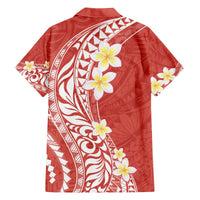 Hawaii Aloha Hawaiian Shirt Plumeria Vintage - Roseate LT7 - Polynesian Pride