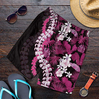 Akala Aloha Hawaii Lei Shorts for Men Tropical Flowers Elegant Vibe - Polynesian Pride