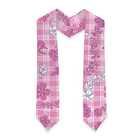 Alaka Aloha Hawaii Graduation Stole Plumeria Lei With Palaka Motif LT14 - Polynesian Pride