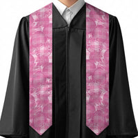 Alaka Hawaii Breadfruit Palaka Motifs Graduation Stole
