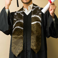 Aloha Hawaii Kalo Pikake Lei Graduation Stole Chest Tattoo Gold Hawaiian Pattern LT14 - Polynesian Pride