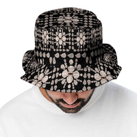 Aloha Hawaii Shell Quilt Bucket Hat Seamless Style - Polynesian Pride