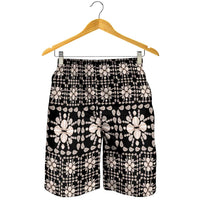 Aloha Hawaii Shell Quilt Shorts for Men Seamless Style LT14 - Polynesian Pride