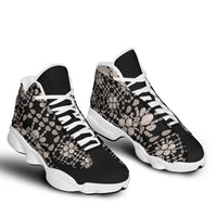 Aloha Hawaii Shell Quilt Sneakers J13 Seamless Style - Polynesian Pride