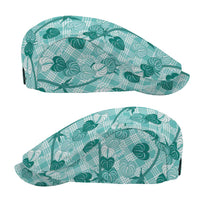 Anthurium Pikake Ti Leaf Palaka Jeff Hat Turquoise Version LT01 - Polynesian Pride