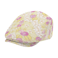 Anthurium Plumeria Lei Pastel Jeff Hat Yellow Hawaiian Splendid Palaka LT01 - Polynesian Pride