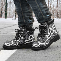 Aotearoa Maori Kowhaiwhai All Season Boots Kiwikiwi Puhoro and Patiki LT9 - Polynesian Pride