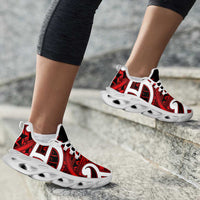 Aotearoa Maori Kowhaiwhai Clunky Sneakers Whero Puhoro and Patiki LT9 - Polynesian Pride
