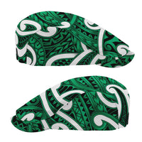 Aotearoa Maori Kowhaiwhai Jeff Hat Kakariki Puhoro and Patiki LT9 - Polynesian Pride