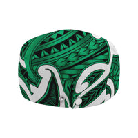 Aotearoa Maori Kowhaiwhai Jeff Hat Kakariki Puhoro and Patiki LT9 - Polynesian Pride