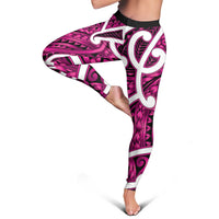 Aotearoa Maori Kowhaiwhai Leggings Mawhero Puhoro and Patiki LT9 - Polynesian Pride