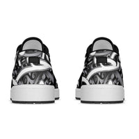 Aotearoa Maori Kowhaiwhai Low Sneakers Kiwikiwi Puhoro and Patiki LT9 - Polynesian Pride