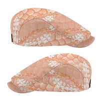 Apricot Mermaid Puakenikeni Maile Lei Jeff Hat LT01 - Polynesian Pride