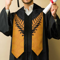 Australia New Zealand Rugby Graduation Stole Gold Aboriginal Wallabies and Maori Black Fern LT9 - Polynesian Pride
