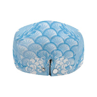 Baby Blue Mermaid Puakenikeni Maile Lei Jeff Hat LT01 - Polynesian Pride