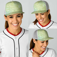 Baby Green Gradient Polynesia Baseball Net Cap Hawaiian Tribal Hammerhead Shark Tattoo LT14 - Polynesian Pride